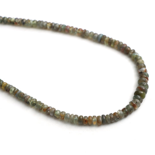 Alexandrite Smooth Rondelle Beads, 4 mm To 7 mm, Alexandrite Jewelry Making Gemstone, Alexandrite Beads, 18 Inch Strand, Price Per Strand