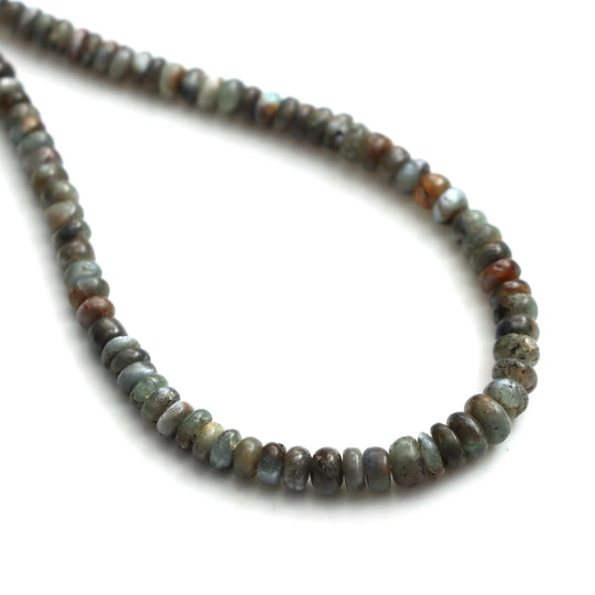 Alexandrite Smooth Rondelle Beads, 4.5 mm To 6.5 mm, Alexandrite Jewelry Making Gemstone, Alexandrite Beads, 18 Inches, Price Per Strand