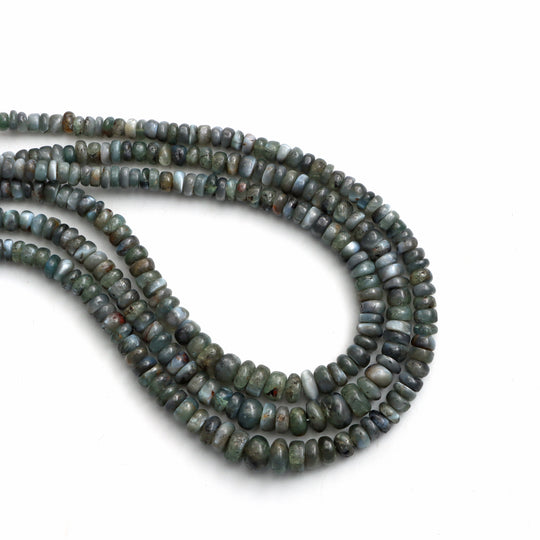 Alexandrite Smooth Rondelle Beads, 3 mm To 6 mm, Alexandrite Jewelry Making Gemstone, Alexandrite Beads, 18 Inch Strand, Price Per Strand