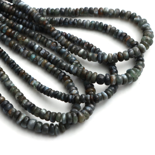 Alexandrite Smooth Rondelle Beads, 3 mm To 6 mm, Alexandrite Jewelry, Alexandrite Beads, 18 Inches Strand, Price Per Strand