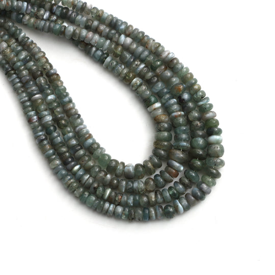 Alexandrite Smooth Rondelle Beads, 3.5 mm To 6 mm, Alexandrite Jewelry, Alexandrite Beads, 18 Inches Strand, Price Per Strand