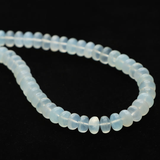 Peru opal smooth rondelle beads, 7.5 mm to 8 mm, Peru opal jewelry making beads, Rondelle shape peru opal, 18 inch strand, Price per strand