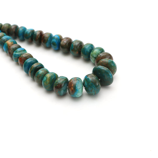 Opalina smooth rondelle beads, 8 mm to 17 mm, Opalina jewelry making beads, Rondelle shape opalina beads, 18 inches strand, Price per strand