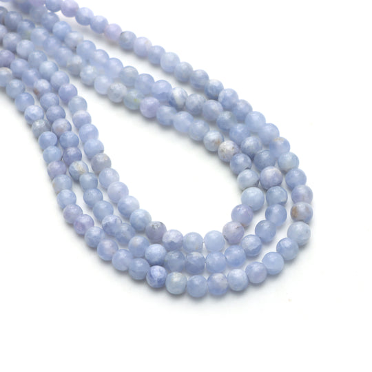 Hackmanite Smooth Round Ball Beads, 4.5 mm to 5.5 mm, Hackmanite Jewelry Making Beads, Plain Hackmanite, 18 Inches Strand, Price Per Strand
