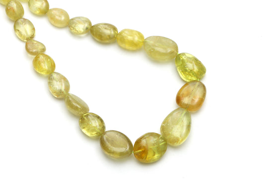 Natural Chrysoberyl Smooth Oval Beads, 8x10.5 mm To 14x18 mm, Chrysoberyl Oval, Chrysoberyl Beads, 18 Inches Full Strand, Price Per Strand