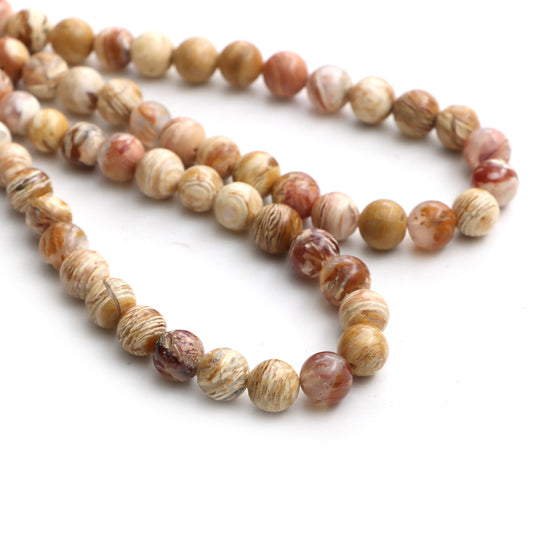 Howardite Opal Smooth Round Ball Beads, 8 mm To 10 mm, Howardite Opal Jewelry Making Beads,, Opal Beads, 18 Inches Strand, Price Per Strand