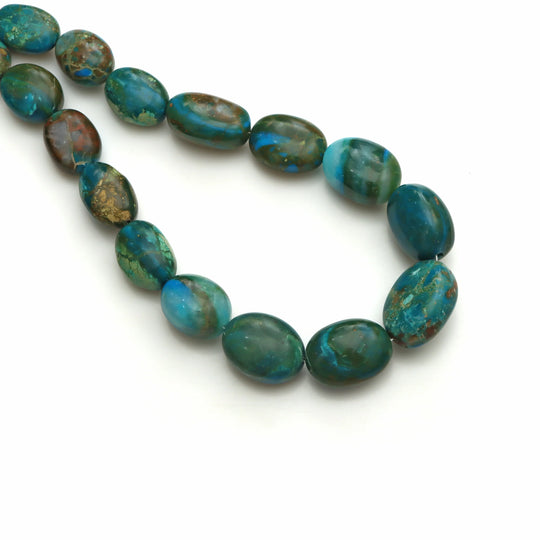 Opalina smooth tumble beads, 9.5x13.5 to 16x20 mm, Opalina jewelry making beads, Tumble shape opalina, 20 inches strand, Price per strand