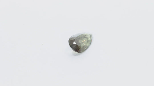 Natural Turkish Diaspore Faceted Pear Loose Gemstone, 11x25 mm, Jewelry Handmade Gift for Women, 1 Piece