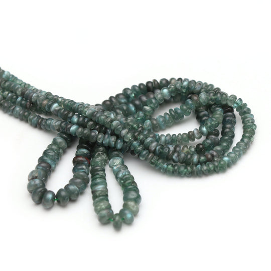 Alexandrite Smooth Roundel Beads, 2 mm to 6 mm, Alexandrite Genuine - Rare Gemstone ,18 Inch Full Strand, Price Per Strand