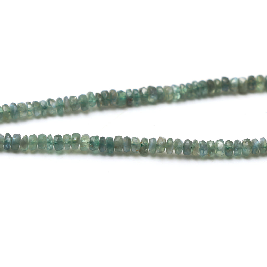 Alexandrite Faceted Roundel Beads, 3 mm to 3.5 mm, Alexandrite Genuine - Rare Gem , 16 Inch Full Strand, Price Per Strand - National Facets, Gemstone Manufacturer, Natural Gemstones, Gemstone Beads