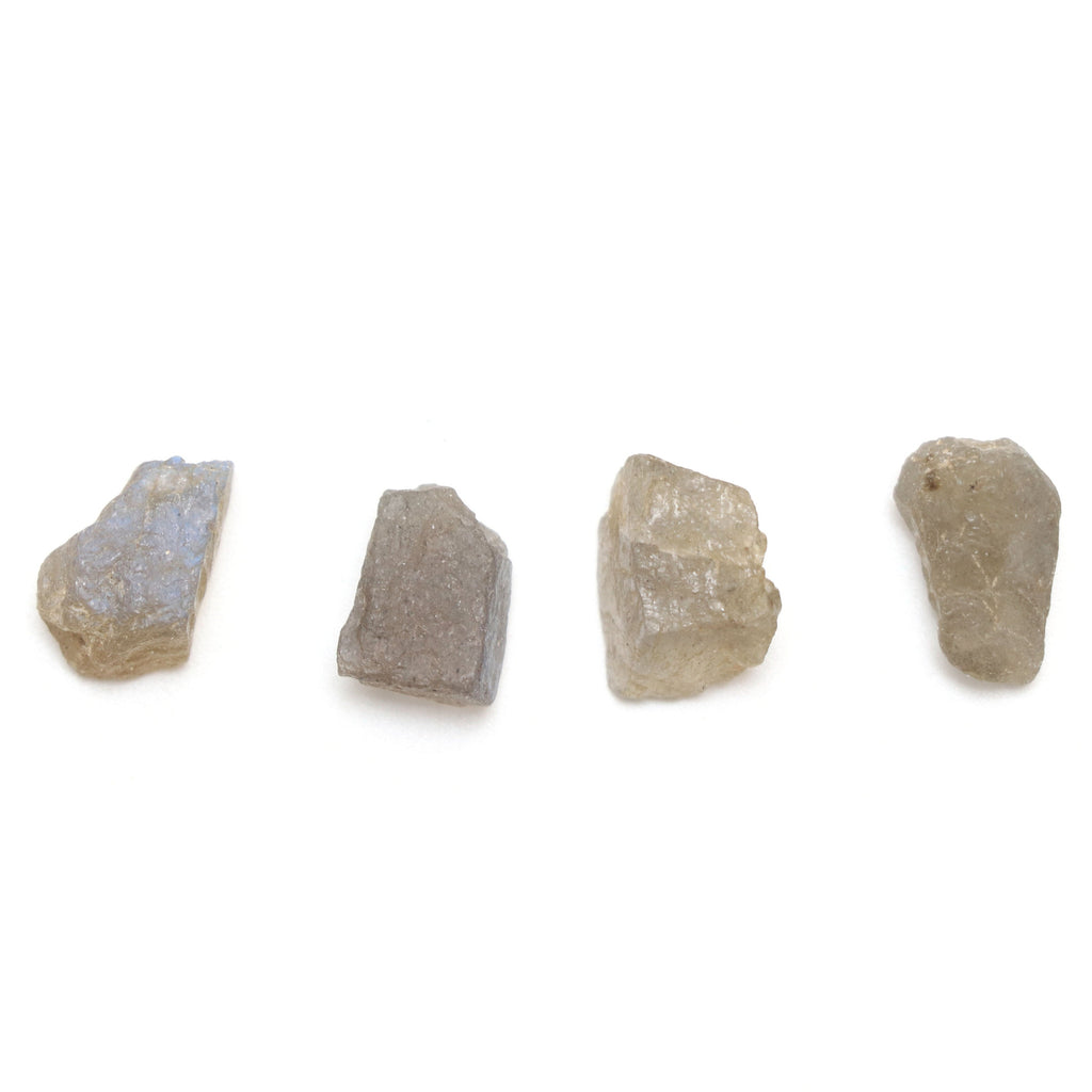 Natural Labradorite Organic Rough Loose Gemstone | 12x14 mm | Rough Loose Gemstone | Set of 10 Pieces - National Facets, Gemstone Manufacturer, Natural Gemstones, Gemstone Beads
