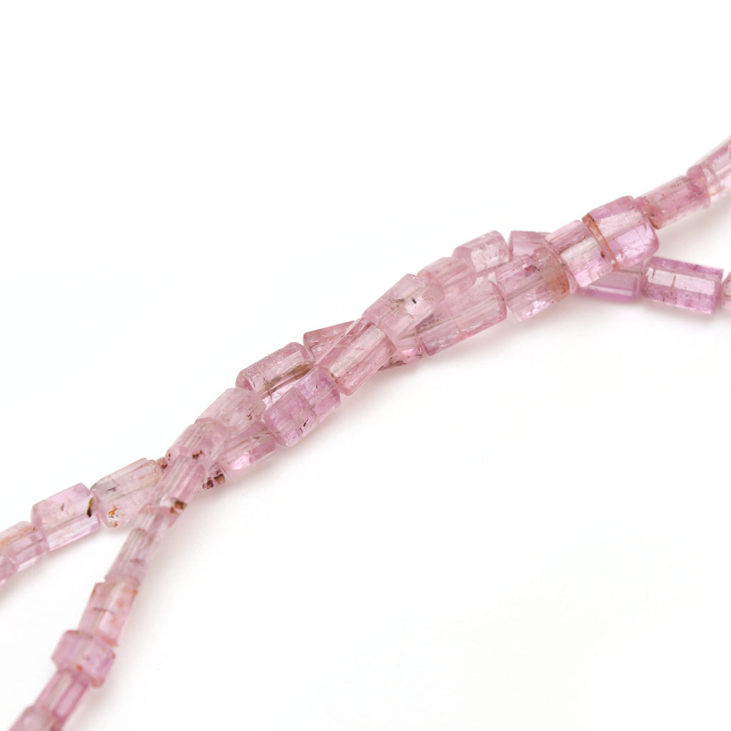 Imperial Topaz Faceted Cylinder Beads | 4x5 MM to 8.5x13 MM | Imperial Topaz | Gem Quality | 18 Inch Full Strand | Price Per Strand - National Facets, Gemstone Manufacturer, Natural Gemstones, Gemstone Beads