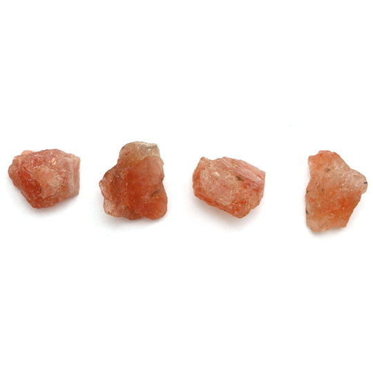 Natural Sunstone Organic Rough Loose Gemstone | 13x15 mm | Rough Loose Gemstone | Set of 10 Pieces