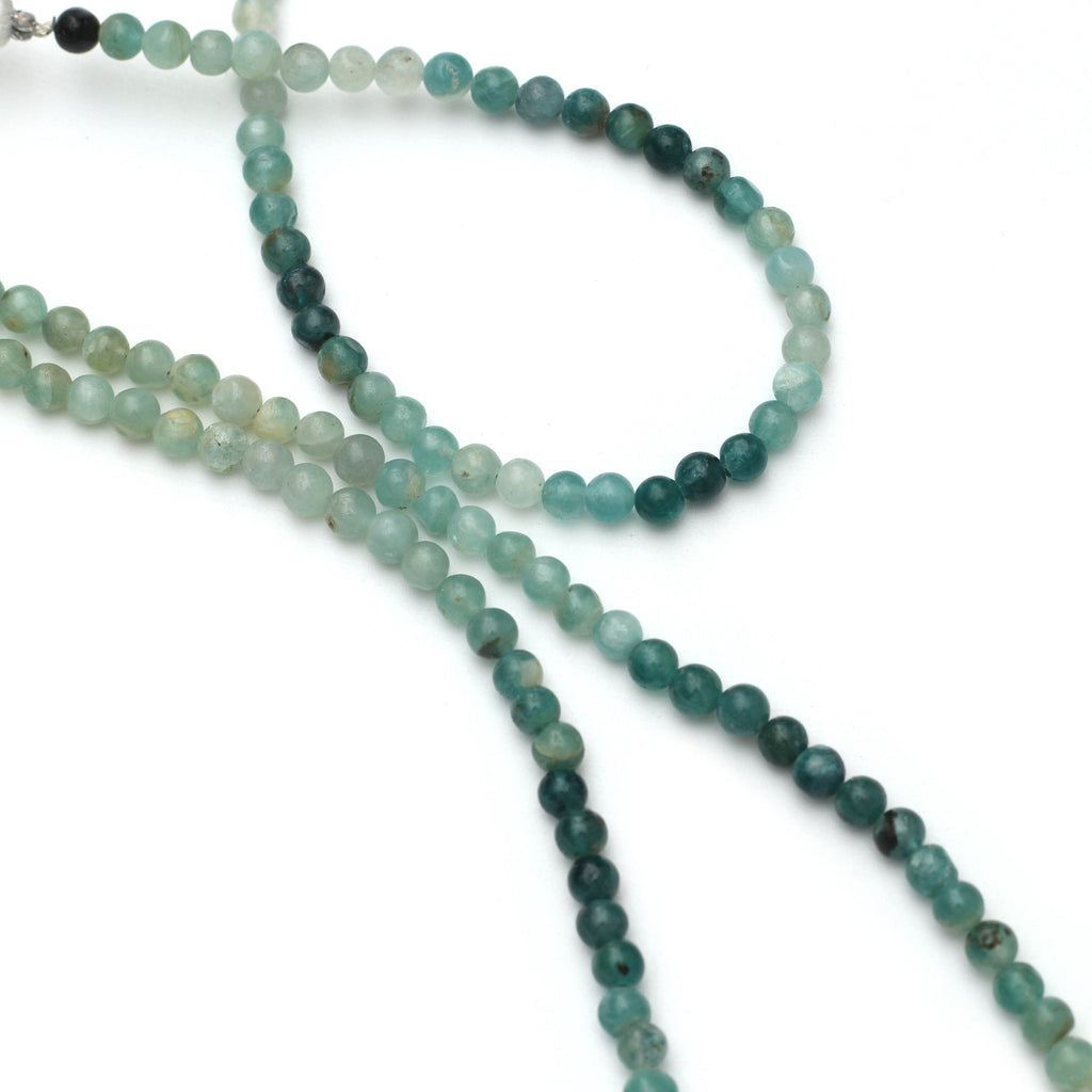 Natural Grandidierite Smooth Balls Beads, 4.5 MM, Grandidierite Smooth Balls, AA Quality, 8 Inch Full Strand, Price Per Strand - National Facets, Gemstone Manufacturer, Natural Gemstones, Gemstone Beads