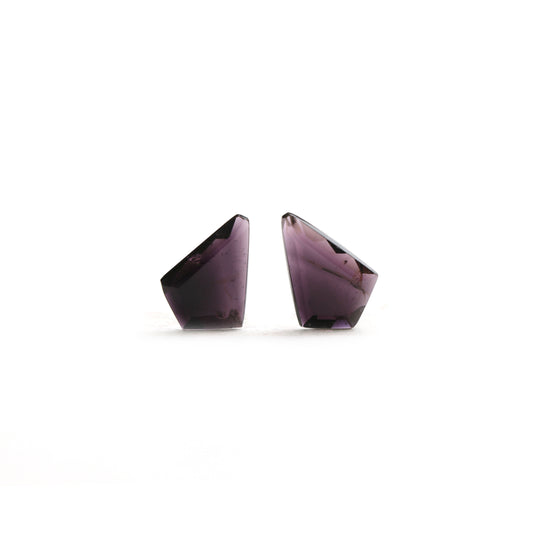 Natural Tourmaline Faceted Shield Loose Gemstone, Tourmaline Shield Gemstone, 10x13.5 mm, Tourmaline Jewelry Making, Pair ( 2 Pieces )