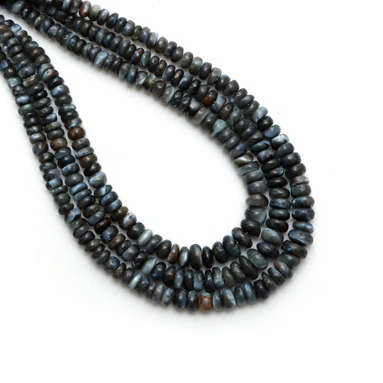 3 mm - 6.5 mm Alexandrite Smooth Rondelle Shape Beads