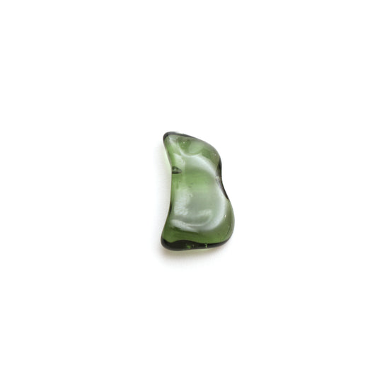 Natural Moldavite Organic Loose Gemstone, 11.5x19 mm, Moldavite Jewelry Handmade , 1 Piece