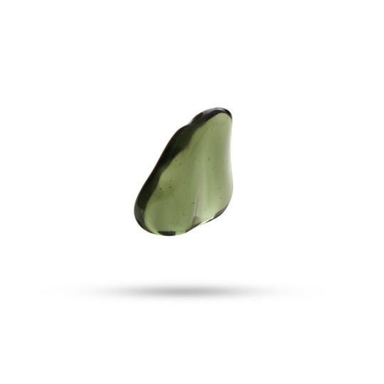 Natural Moldavite Organic Loose Gemstone, 13x19 mm, Moldavite , 1 Piece