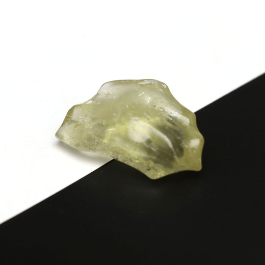 Natural Libyan Desert Glass Smooth Organic Shape Loose Gemstone, 23x36 mm, Libyan Glass Organic Shape Jewelry Making Gemstone, 1 Piece