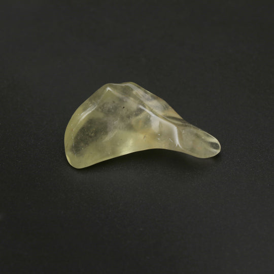 Natural Libyan Desert Glass Smooth Organic Shape Loose Gemstone, 20x36 mm, Libyan Glass Organic Shape Jewelry Making Gemstone, 1 Piece