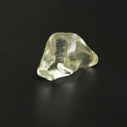 Natural Libyan Desert Glass Smooth Organic Shape Loose Gemstone, 20x32 mm, Libyan Glass Organic Shape Jewelry Making Gemstone, 1 Piece