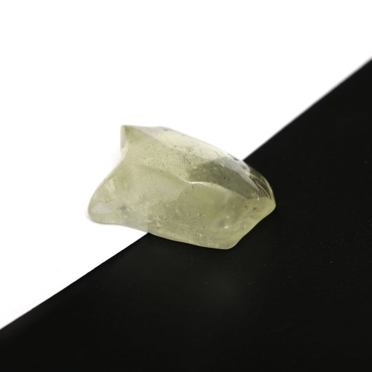 Natural Libyan Desert Glass Smooth Organic Shape Loose Gemstone, 18x24.5 mm, Libyan Glass Organic Shape Jewelry Making Gemstone, 1 Piece