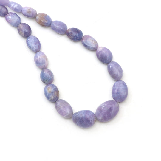 Hackmanite Smooth Tumble Beads, 5.5x7.5 mm To 13x18 mm, Hackmanite Jewelry Making Beads, 20 Inches Full Strand, Price Per Strand