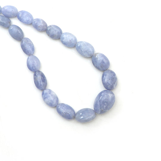 Hackmanite Smooth Tumble Beads, 7x10 mm To 15.5x21.5 mm, Hackmanite Jewelry Making Beads, 20 Inches Full Strand, Price Per Strand