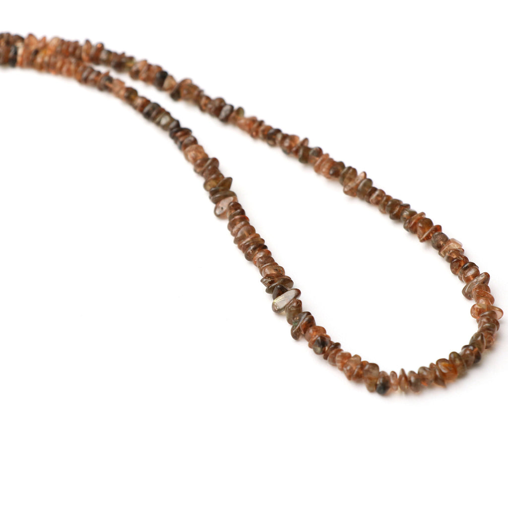 Andalusite Smooth Nuggets, Andalusite Nuggets, 6x3 to 7x3 mm, Andalusite Nuggets Beads, Andalusite Strand, 18 Inch Full Strand - National Facets, Gemstone Manufacturer, Natural Gemstones, Gemstone Beads