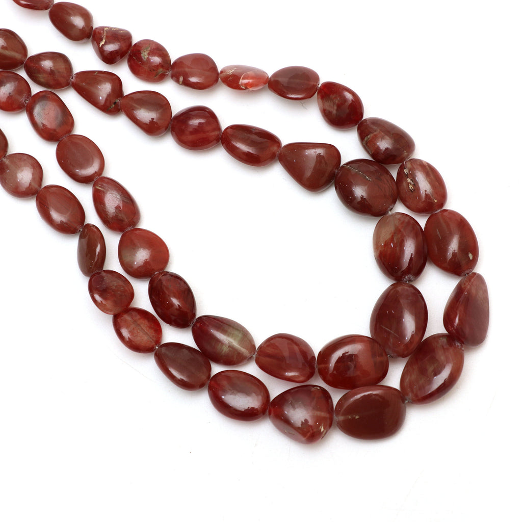 Andesine Smooth Tumble Beads | 5x6.5 mm to 12x15 mm | Andesine Gemstone | Gem Quality | 8 Inch/ 18 Inch Strand | Price Per Strand - National Facets, Gemstone Manufacturer, Natural Gemstones, Gemstone Beads