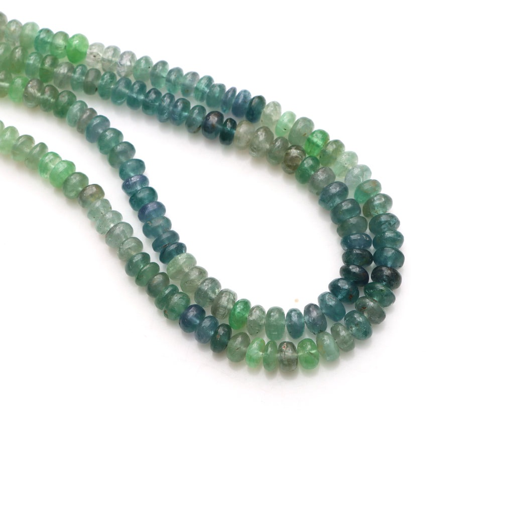 Natural Kornerupine Smooth Rondelle Beads