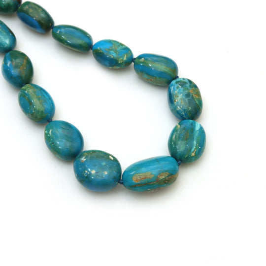 Opalina Smooth Tumble Beads, 11x14.5 mm To 17x23.5 mm, Opalina Jewelry Making Beads, Tumble Shape Opalina, 18 Inches Strand Price Per Strand