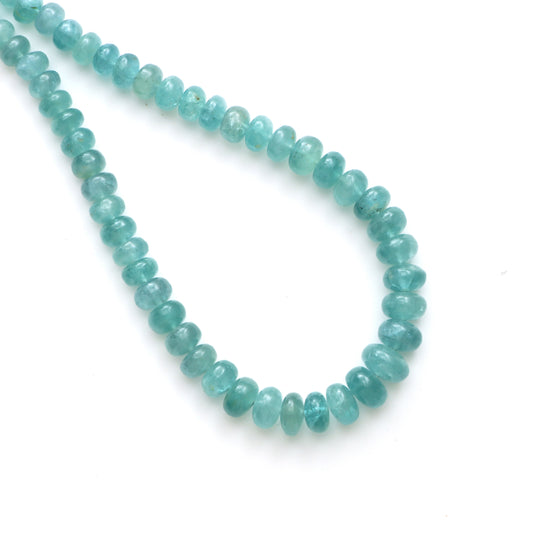 Grandidierite Smooth Rondelle Beads, 5 mm to 12 mm, Rondelle Grandidierite Beads, Plain Grandidierite, 18 Inch Strand, Price Per Strand