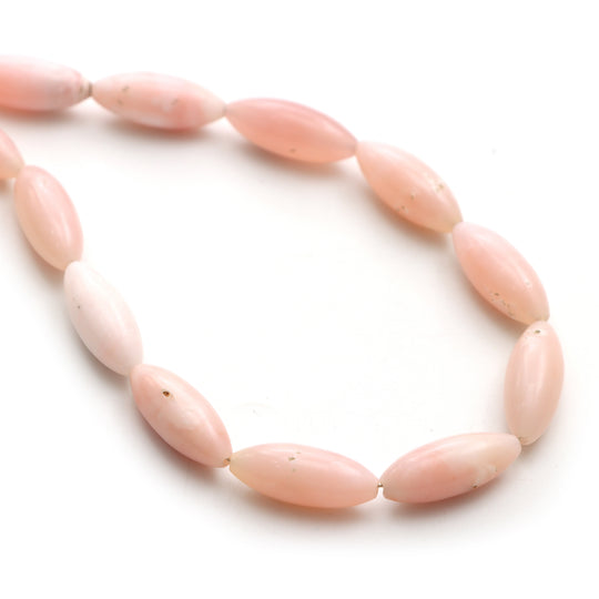 Pink Opal Smooth Barrel Beads, 8x20 mm, Pink Opal Jewelry Making Beads, Pink Opal Barrel, 20 Inches Full Strand, Price Per Strand