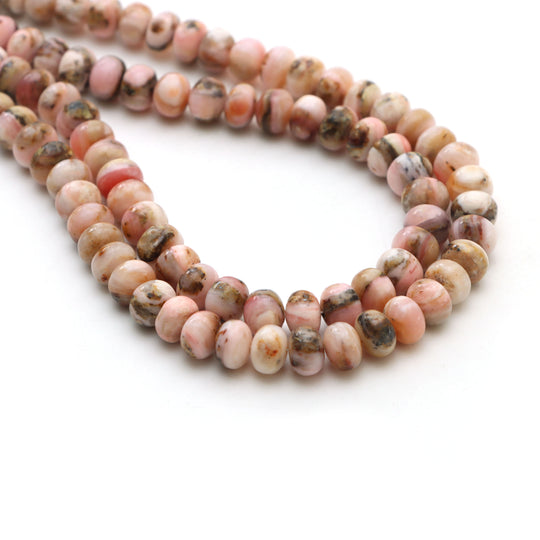 Candy opal smooth rondelle beads, 8 mm, Candy opal jewelry making beads, Rondelle shape candy opal, 18 inch strand, Price per strand