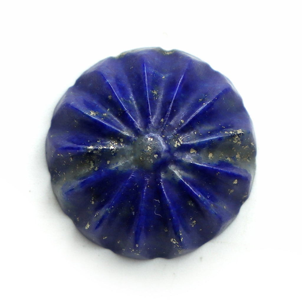 Lapis Round Carving Loose Gemstone