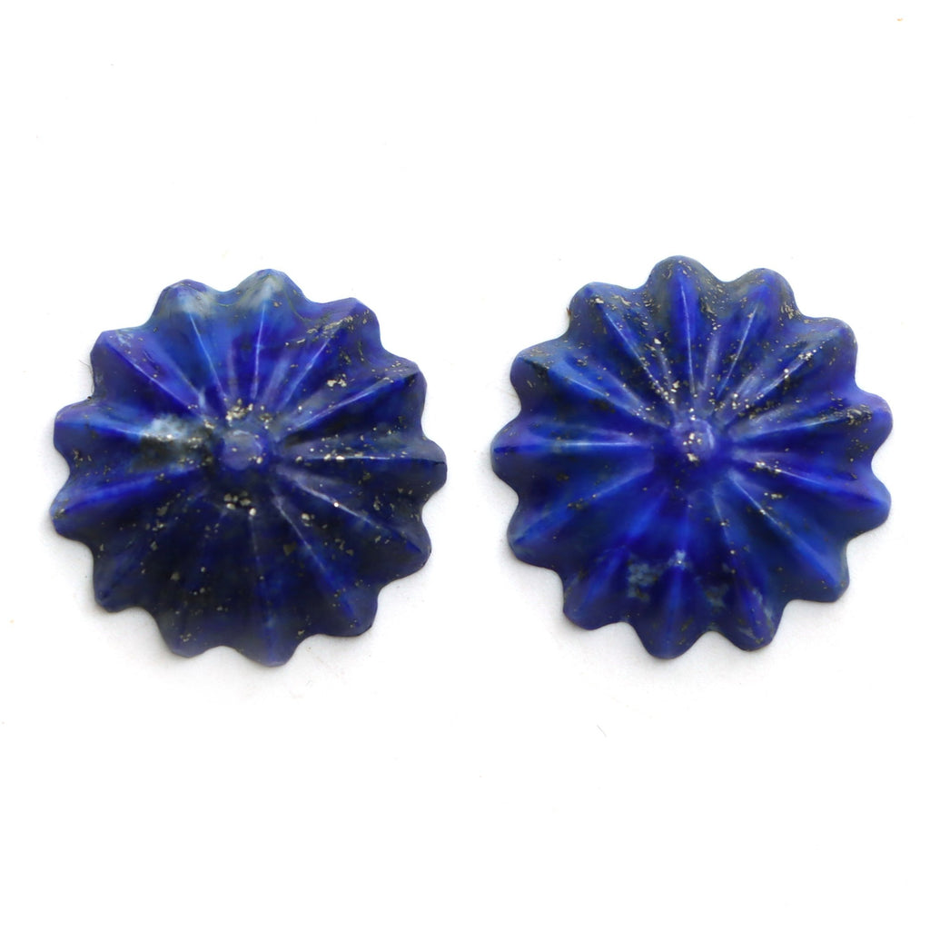 Lapis Round Carving Loose Gemstone