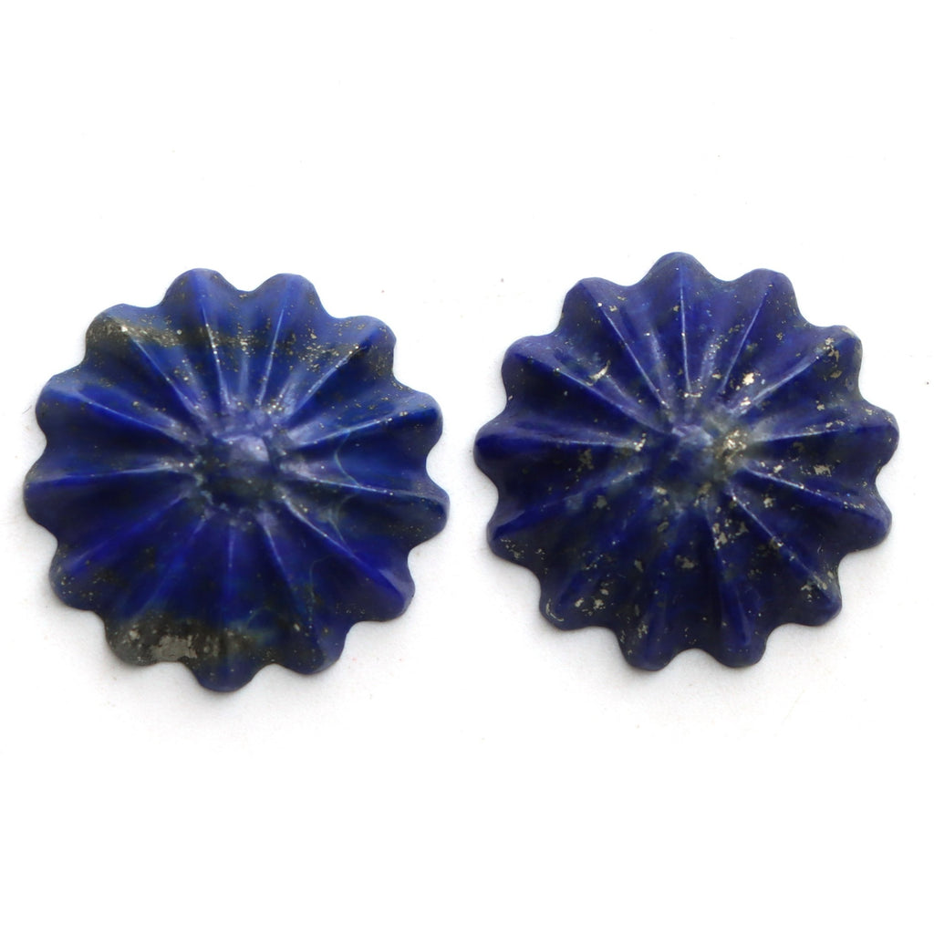 Lapis Round Carving Loose Gemstone