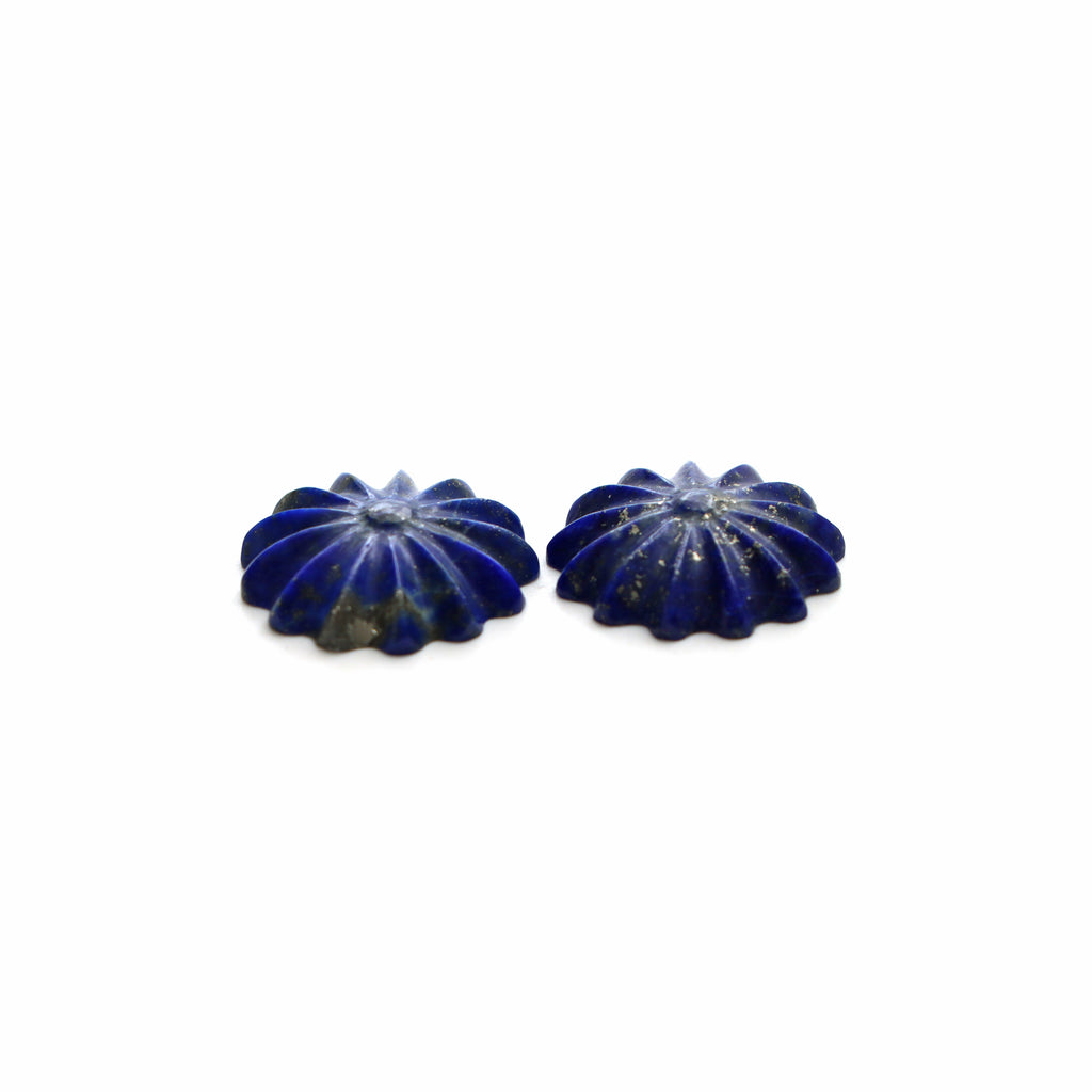 Lapis Round Carving Loose Gemstone