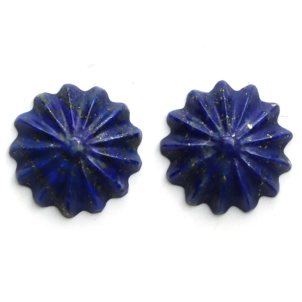 Lapis Round Carving Loose Gemstone