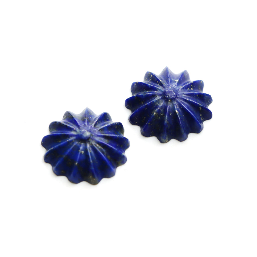 Lapis Round Carving Loose Gemstone