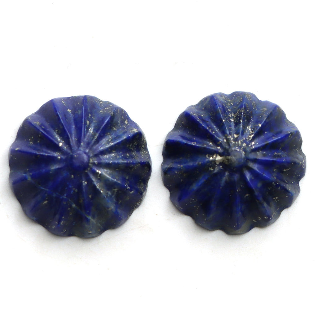 Lapis Round Carving Loose Gemstone