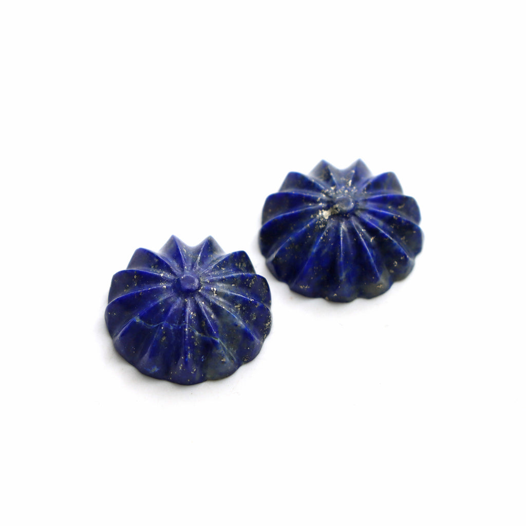 Lapis Round Carving Loose Gemstone