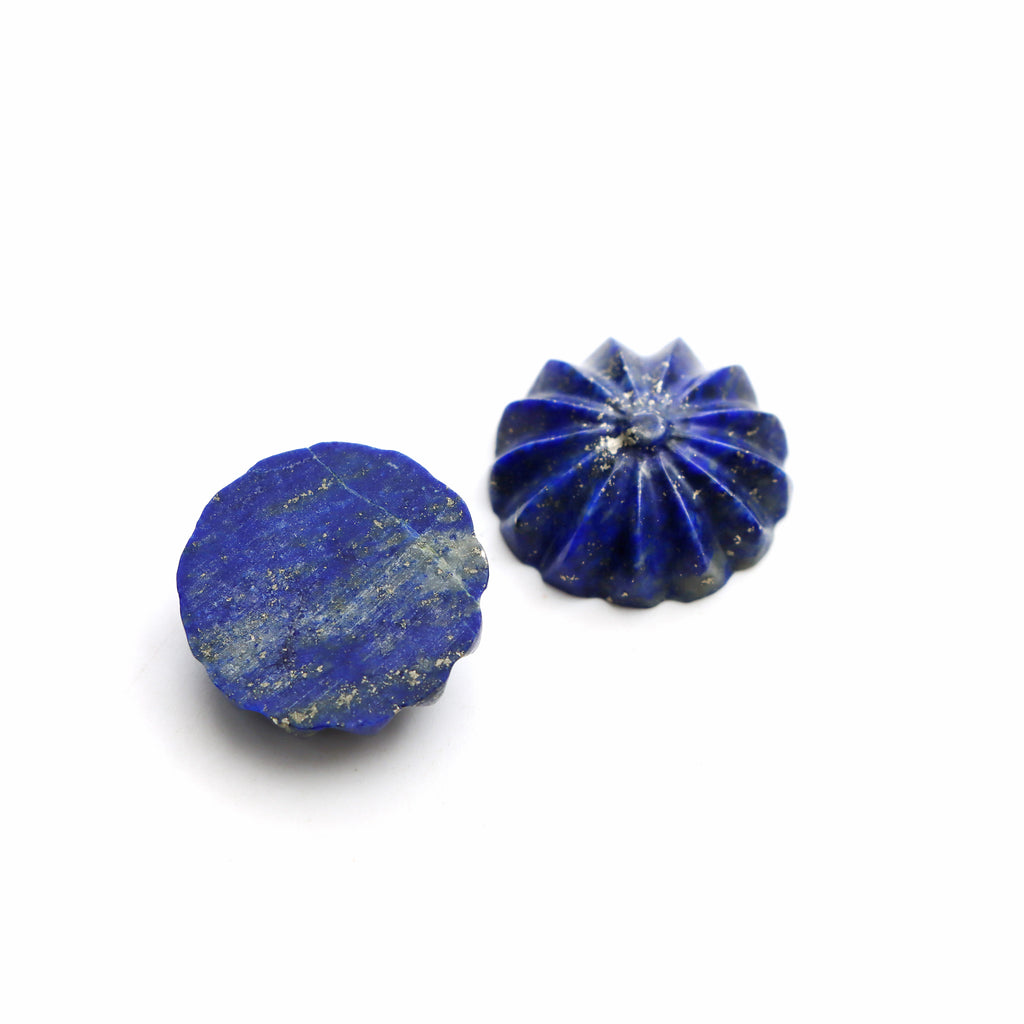 Lapis Round Carving Loose Gemstone