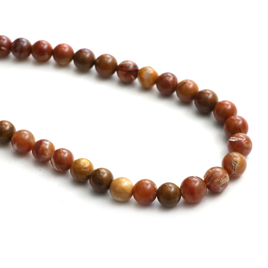 Howardite Opal Smooth Round Balls Beads, 8 mm To 9.5 mm , Howardite Opal Balls, Opal Beads, 18 Inches Full Strand, Price Per Strand