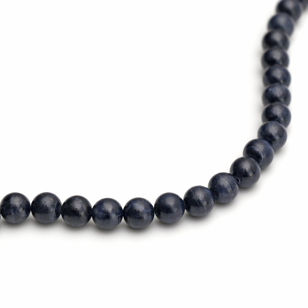 Natural Blue Sapphire Smooth Balls Beads, 9 mm, Blue Sapphire Round, Blue Sapphire strand, 20 Cm Full Strand, Per Strand Price - National Facets, Gemstone Manufacturer, Natural Gemstones, Gemstone Beads