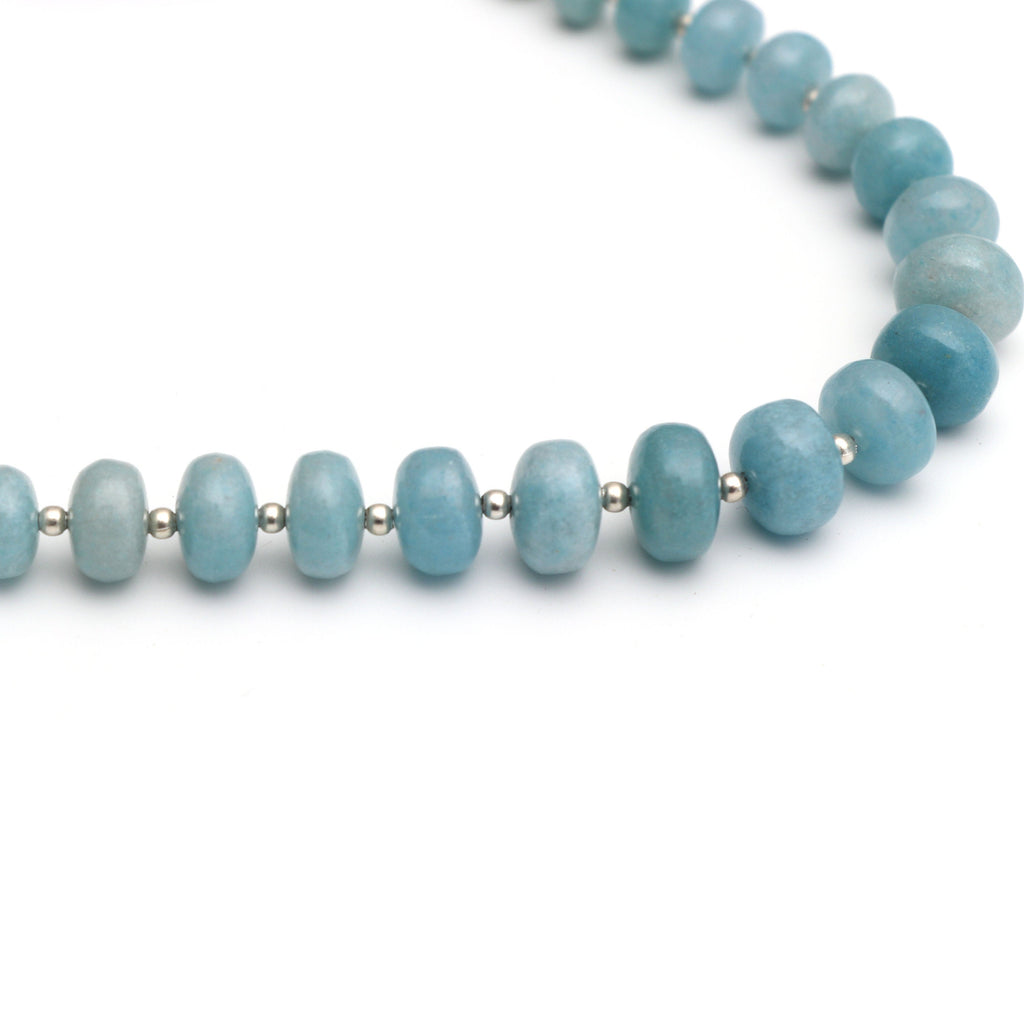 Natural Paraiba Quartz Smooth Beads, Paraiba Smooth- 6mm to 10mm - Paraiba Quartz - Gem Quality ,8 Inch/ 20 Cm Full Strand, Price Per Strand - National Facets, Gemstone Manufacturer, Natural Gemstones, Gemstone Beads