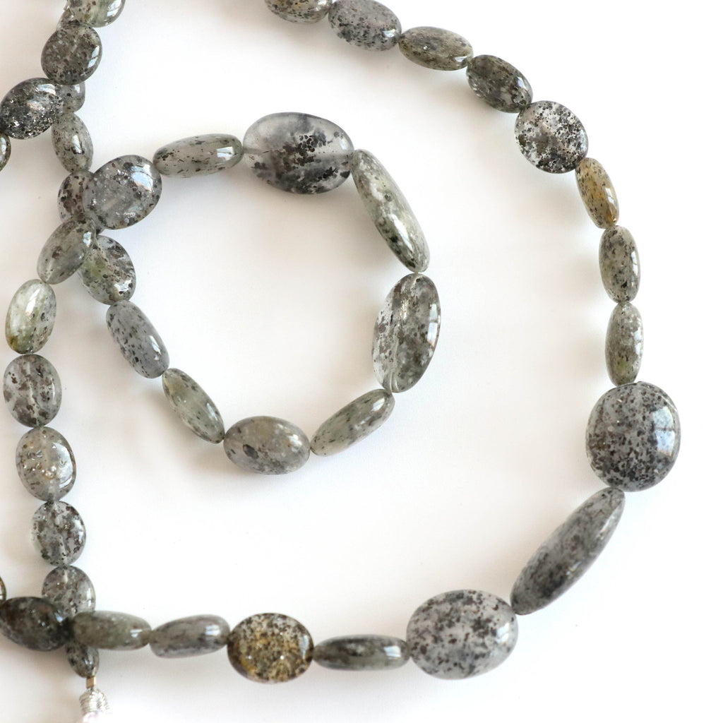 Celestial Quartz Smooth Tumble Beads- 4.5x5 mm to 12.5x17 mm - Celestial Quartz Oval Gem Quality ,8 Inch/20 Cm Full Strand, Price Per Strand - National Facets, Gemstone Manufacturer, Natural Gemstones, Gemstone Beads