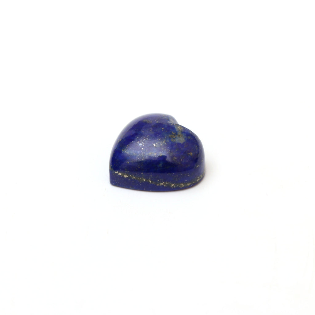 Lazuli Lapis Smooth Heart Shape Carving Loose Gemstone- 20x20 mm -Lazuli Lapis Heart, Lazuli Lapis Cabochon Gemstone,1 Piece/Pair (2 Pieces) - National Facets, Gemstone Manufacturer, Natural Gemstones, Gemstone Beads