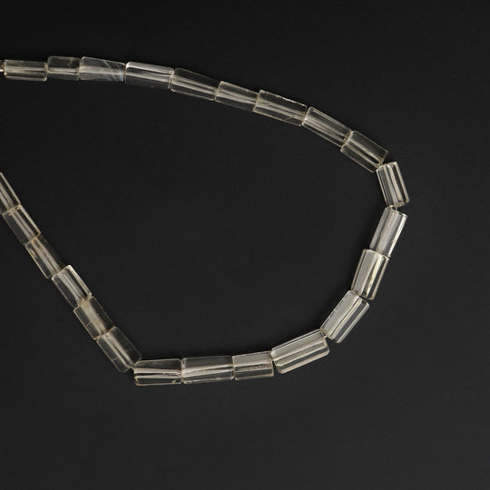 スカポライト スムース シリンダー - 5x9 mm - スカポライト ジュエリーメイキング ビーズ、8 インチ フル ストランド、1 ストランドあたりの価格